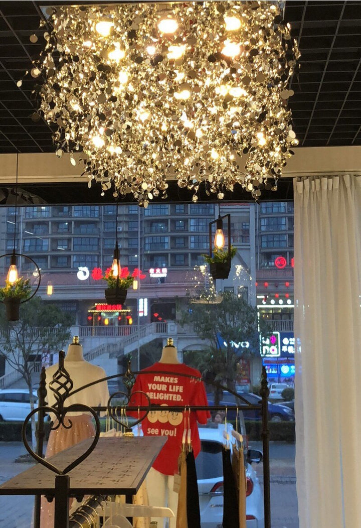 Lighting Modern Silver Ceiling Lights Led Ceiling Lamp For Dining Room Kitchen Lighting Fixtures