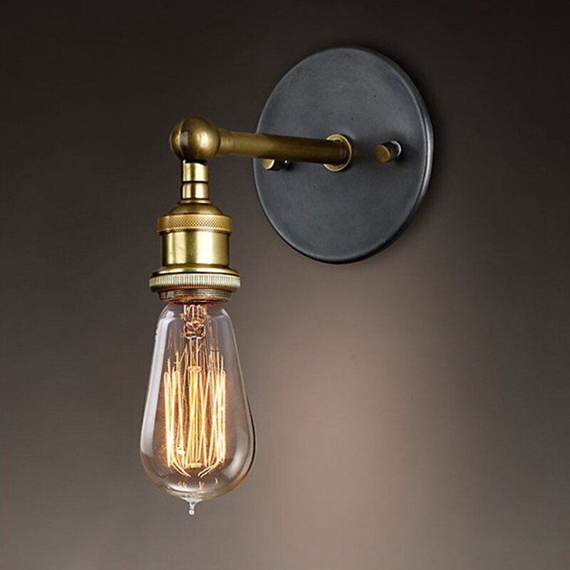 Wall Lamp Lights Vintage Decorative Retro Cage Wall Sconce Industrial Wall Lighting for Corridor Balcony Decoration