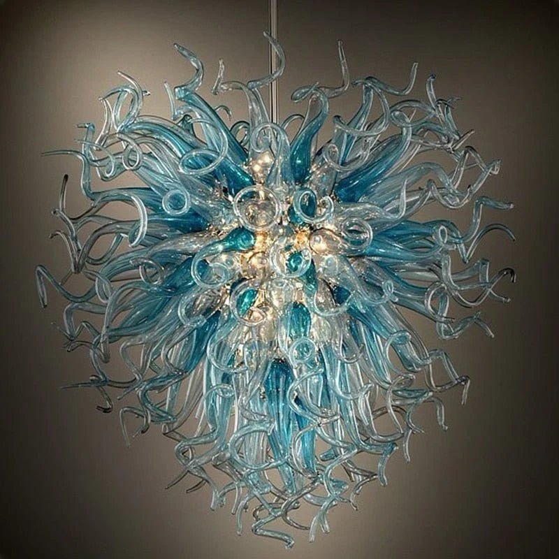 Glass Artistry: Illuminate Your Space with Hand-Blown Chandeliers - ATY Home Decor
