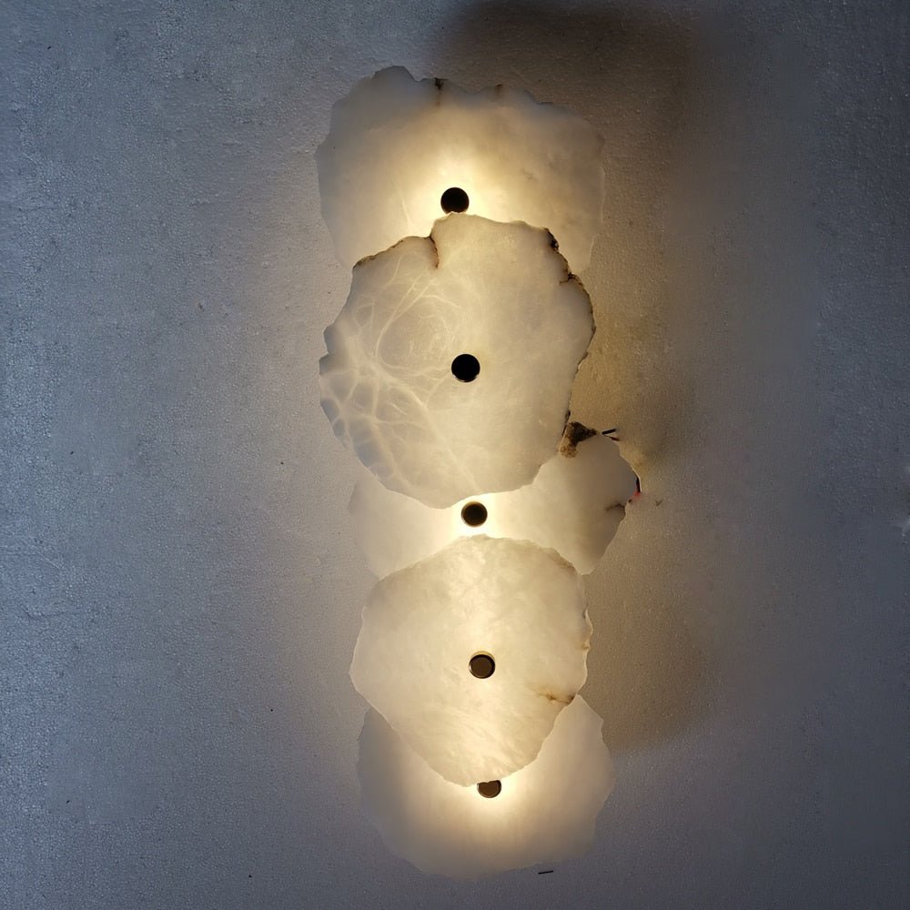 Art Design Marble Wall Lights Gold Applique Murale LED Wall Lamps For Living Room Bedroom Bathroom - ATY Home Decor
