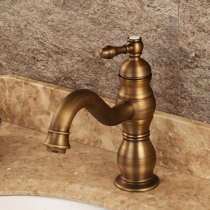 Bathroom Faucet Antique Bathroom Basin Faucet Luxury Basin Sink Faucet Basin Mixer High Quality Luxury Water Tap - ATY Home Decor