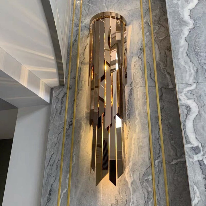 Kreativ Luksus Moderne Guld Væglampe Til Soveværelse Stue Belysningsarmatur Væglampe