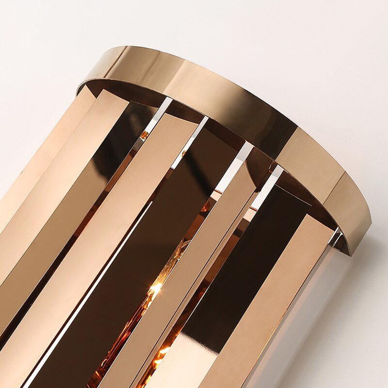 Creatieve Luxe Moderne Gouden Wandlamp Voor Slaapkamer Woonkamer Verlichtingsarmatuur Wandlamp