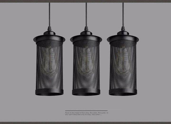 Flame Pendant Light Vintage Pendant Lamp Kitchen Island Villa Loft Retro Suspension Lighting Fixture