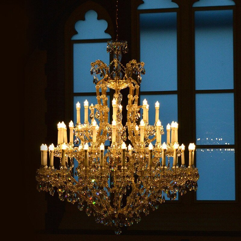 Lighting Large  Luxury Maria Theresa Crystal Chandelier Villa decoration Chandelier Light Lighting