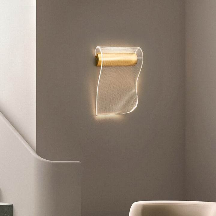 Moderne kreativt design Luksus LED-væglampe til soveværelse Guldfarve til lysarmatur i stuen