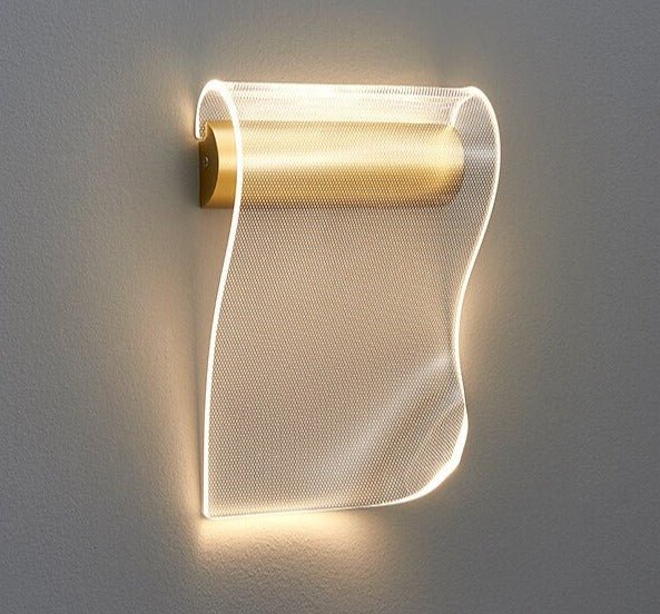 Modern Creative Design Luxury LED Wall Sconce For Bedroom Gold Color For Living Room Light Fixture