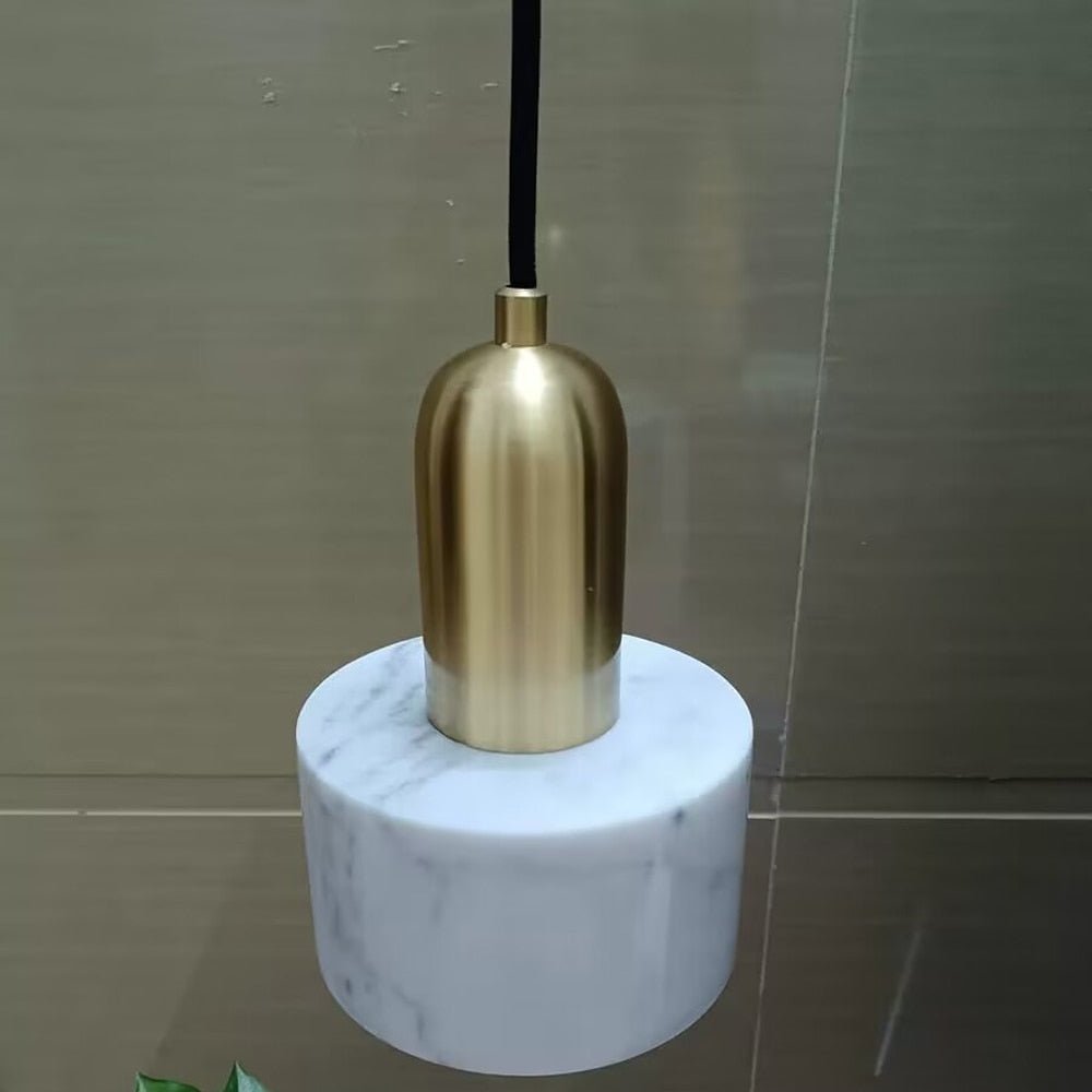 Lámpara Colgante Moderna De Mármol Lámparas LED Para Cocina Isla Cabecera