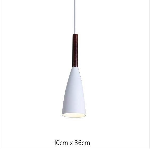 モダンなペンダントライトキッチンハンギングランプダイニングルームキッチン照明器具ロフトの装飾ウッドランプルミネア光沢
