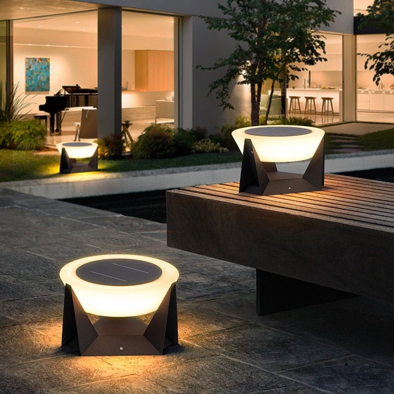 Modernes Solar Garten Licht Rasen Lampe Solar Led Licht Outdoor Straße – ATY Home Decor