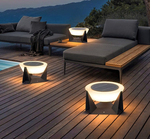 Contemporary outdoor solar lights on sale