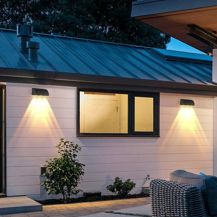 Moderne Wandleuchte LED-Wandleuchte Außenbeleuchtung Straßenlaterne Außenwandleuchten Wasserdicht 8W Power Gartenbeleuchtung Innenhof