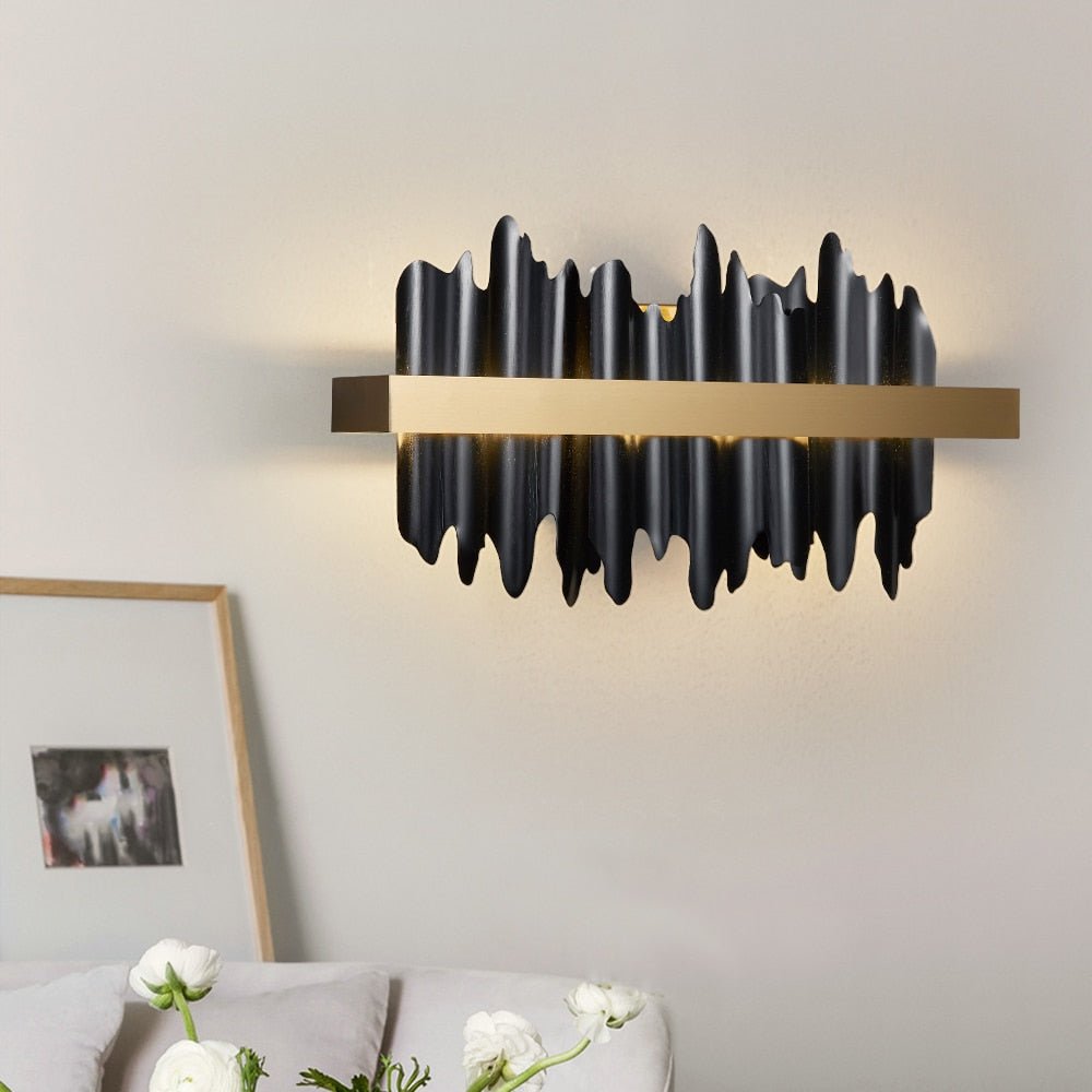 Modern Wall Sconce Gold Black Wall Lamp For Bedside Bedroom Living Room Wall Light Luxury Home Decor Indoor Lighting