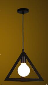 Lampe de suspension, abat-jour de lampe de cuisine LED à cadre coloré moderne pour la décoration de restaurant Luminair d'îlot de cuisine