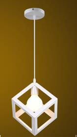 Pendellys Lampe, moderne fargerik ramme LED kjøkkenlys lampeskjerm for kjøkkenøy Luminair restaurantdekorasjon