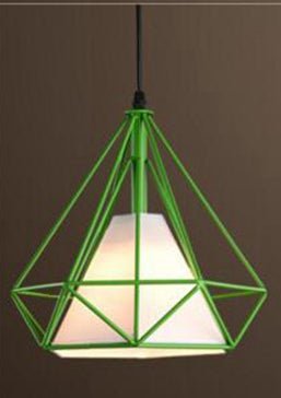 Pendant Lights, Modern Colorful Birdcage LED Kitchen Light Kitchen Island Hanging Lamp Frame Hanglamp Lighting Fixture