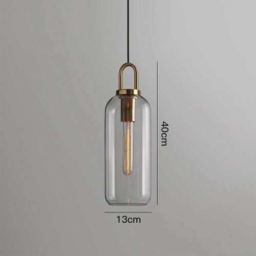 Postmoderne Glas Pendel Lys Luksus Lamper Til Restaurant Soveværelse Sengebord Glaskugle Enkelt