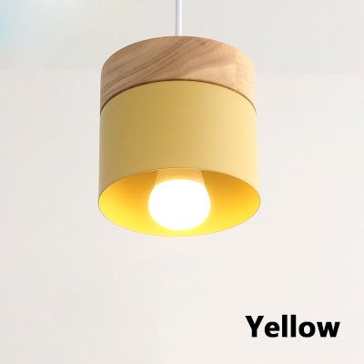 Lampada a sospensione in legno Nordic Simplicity LED E27 Modern Hanging Lights